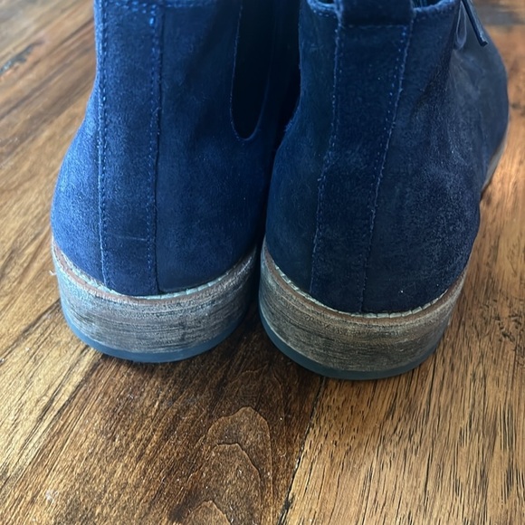 Mark Nason Men’s 11.5 Navy Suede Lace Up Chukka Boots. Like New main image 5
